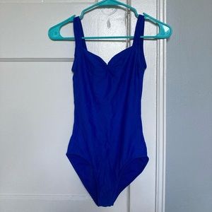 Used-Like-New Wear Moi Blue Leotard